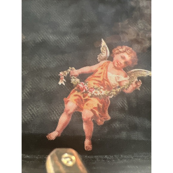 Angel Crop Sheer Shirt Junior Sexy  Large 462 - Picture 3 of 7